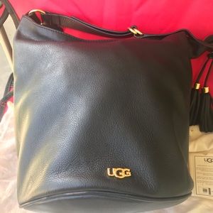 Ugg Leather Bucket Bag